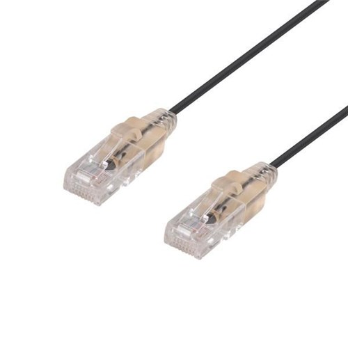 Dynamix Cat6A UTP Patch Lead Cable 0.25m Black