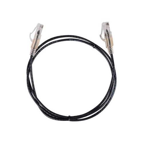 Dynamix Cat6A UTP Patch Lead Cable 3m Black