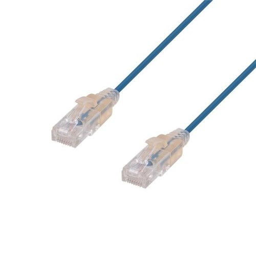 Dynamix Cat6A UTP Patch Lead Cable 0.25m Blue