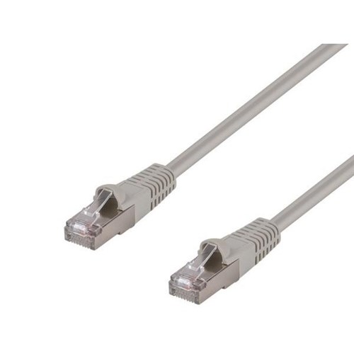 Dynamix Cat6A SFTP Patch Lead Cable 0.5m Beige