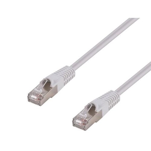 Dynamix Cat6A SFTP Patch Lead Cable 0.5m White