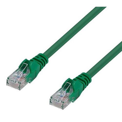 Dynamix Cat6 UTP Patch Lead Cable 0.5m Green