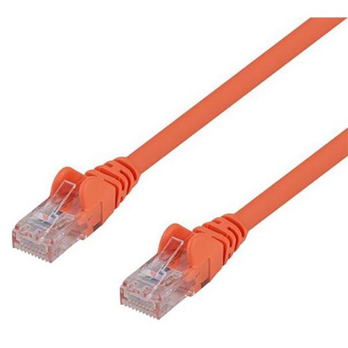 Dynamix Cat6 UTP Patch Lead Cable 0.5m Orange