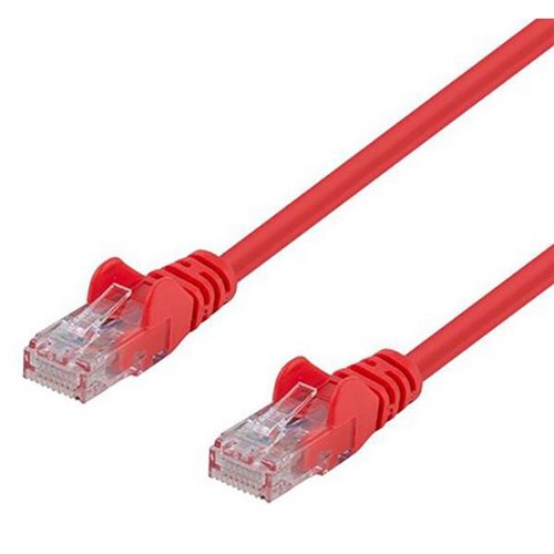 Dynamix Cat6 UTP Patch Lead Cable 0.5m Red