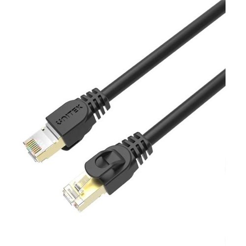 Unitek Cat7 SSTP Patch Lead Cable 0.5m Black