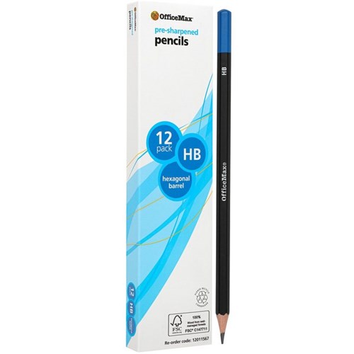 OfficeMax HB Lead Pencils, Pack of 12