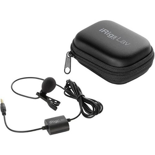 IK Multimedia iRig Mic Lavalier Mic for Smartphone, Tablets, Computers & More