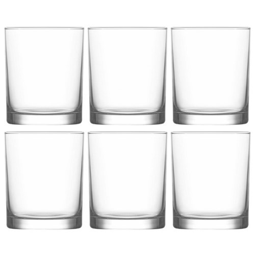 Lav Liberty Short Glass Tumbler 280ml, Box of 6