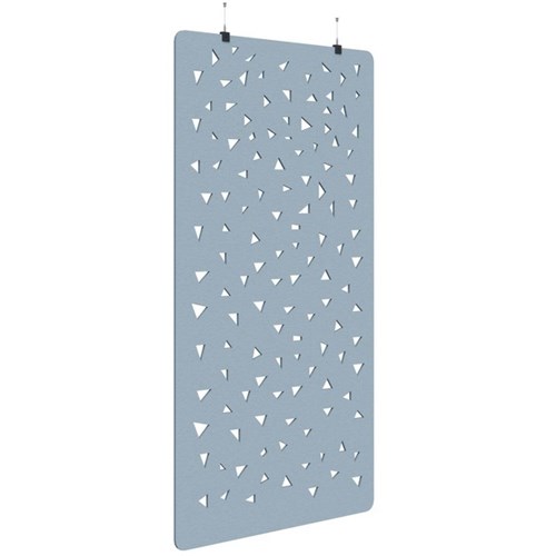 Fiord Acoustic Hanging Screen 1200x2250mm Shard Pacific Blue