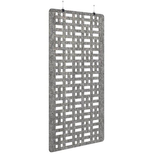 Fiord Acoustic Hanging Screen 1200x2250mm Grid Marble