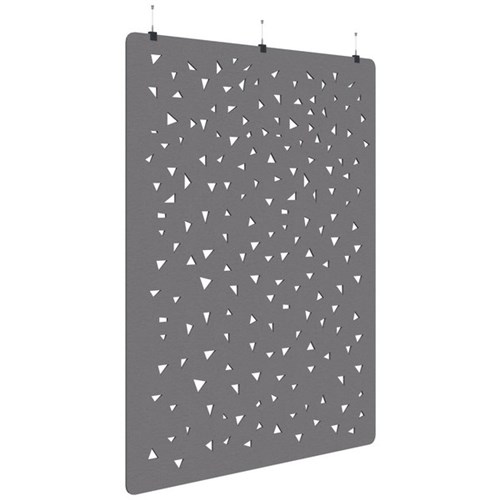 Fiord Acoustic Hanging Screen 1800x2250mm Shard Grey