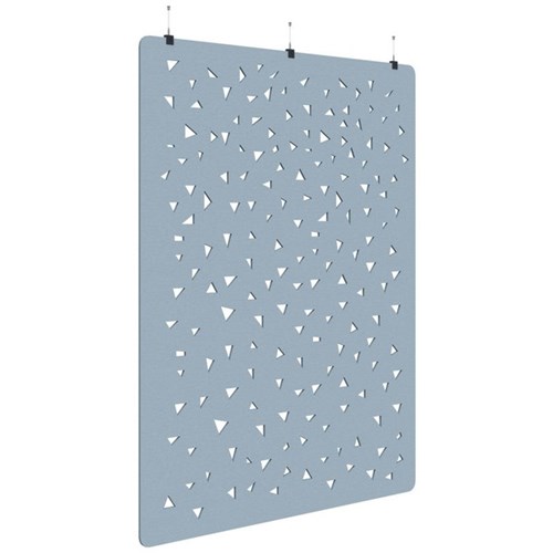 Fiord Acoustic Hanging Screen 1800x2250mm Shard Pacific Blue