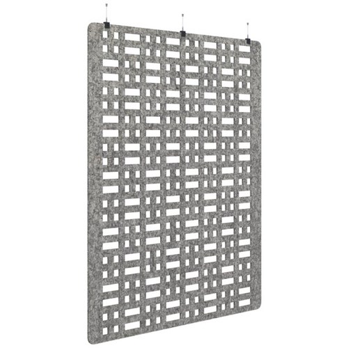 Fiord Acoustic Hanging Screen 1800x2250mm Grid Marble