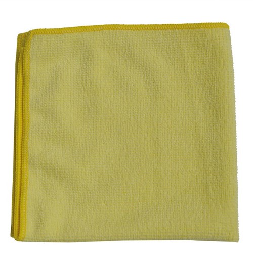 Taski MyMicro Microfibre Cloths Yellow, Pack of 20