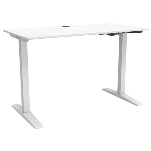 Mondo Lypta Electric Height Adjustable Desk 1200x600mm White