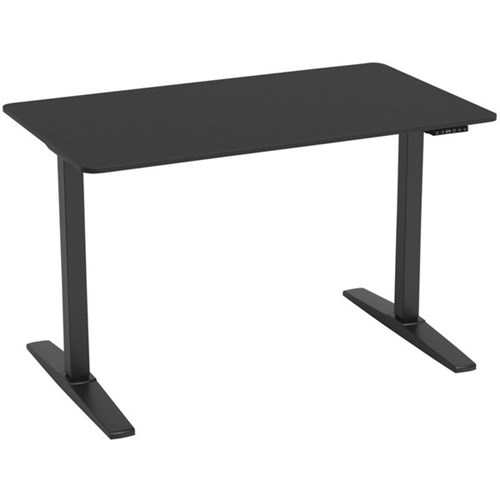 Mondo Lypta Electric Height Adjustable Desk 1200x600mm Black