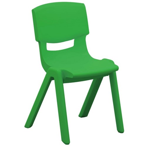 Crayon Kids Stacking Chair Size 4 360mm Green