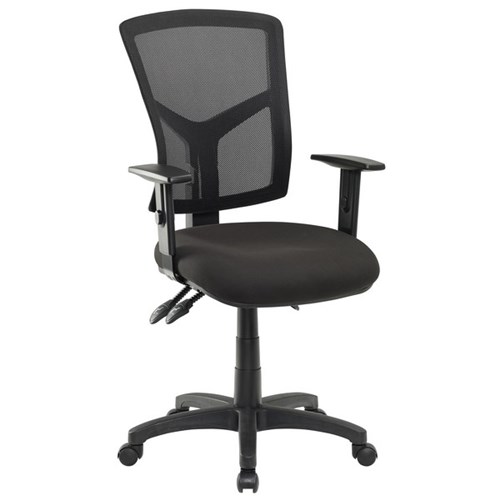 Jasper J Matrix Task Chair 3 Levers High Back With Arms Black