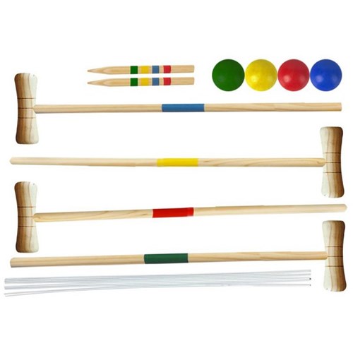 Easy Days Wooden Junior Croquet Set