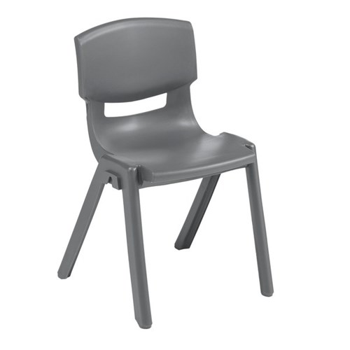 Squad Chair With Integrated Links Grey