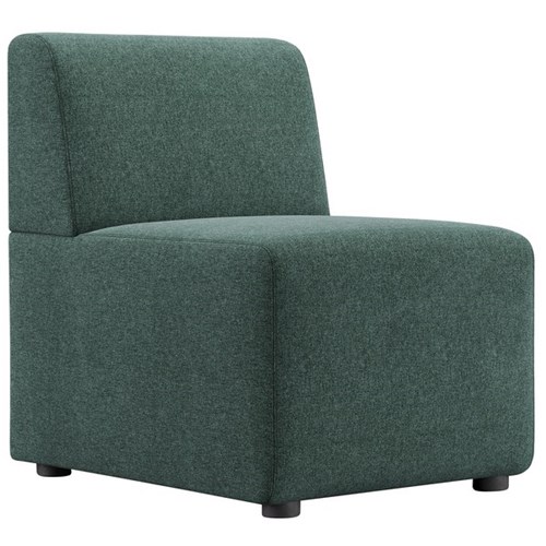 Snug Single Seater Sofa Hawthorn Fabric/Forest