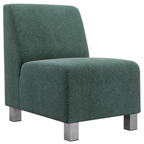 Apollo Single Seater Sofa Chair Hawthorn Fabric/Forest