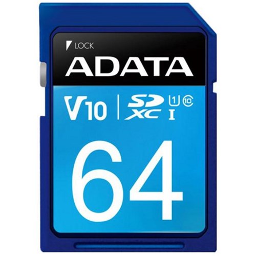 Adata Premier V10 UHS-I SDXC Card 64GB