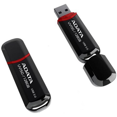 Adata UV150 Dashdrive USB 3.0 128GB Black/Red