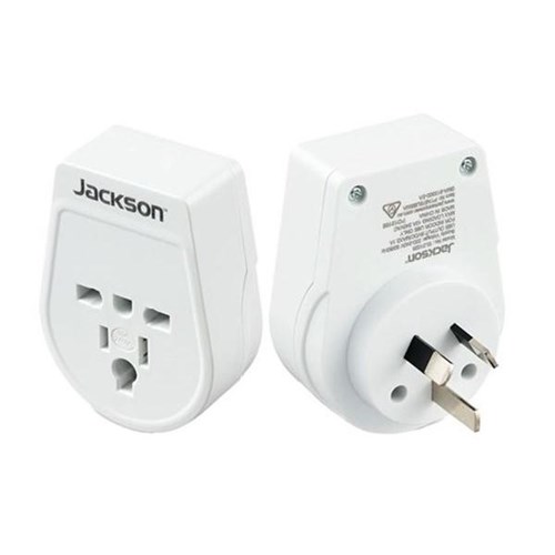 Jackson Slim Inbound Travel Adaptor USA/UK/Japan to NZ/AU Plug