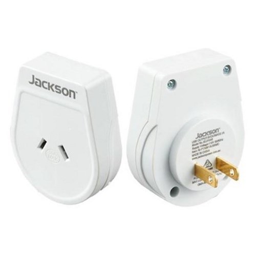 Jackson Slim Outbound Travel Adaptor NZ/AU to USA/Japan Plug