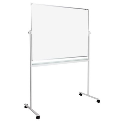 OfficeMax Acrylic Mobile Whiteboard 900x1200mm