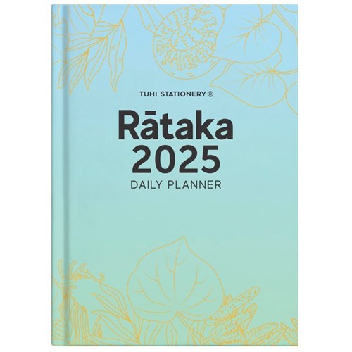 Tuhi A41 Bilingual Diary A4 Day Per Page Rātaka 2025 Rongoa