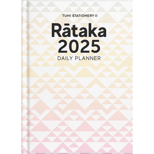 Tuhi B51 Bilingual Diary Day Per Page Rātaka 2025 Poutama