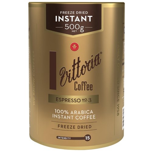 Vittoria Freeze Dried Instant Coffee 500g