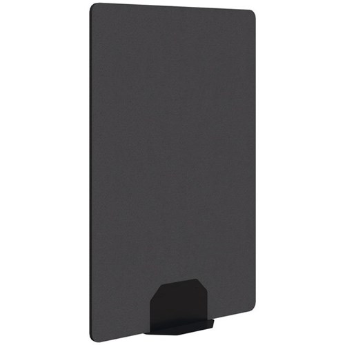 Sonic Acoustic Freestanding Screen 1200x1800mm Charcoal Grey