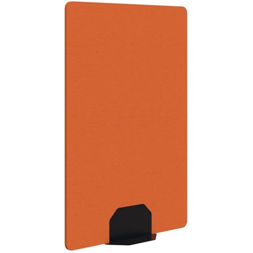 Sonic Acoustic Freestanding Screen 1200x1800mm Orange