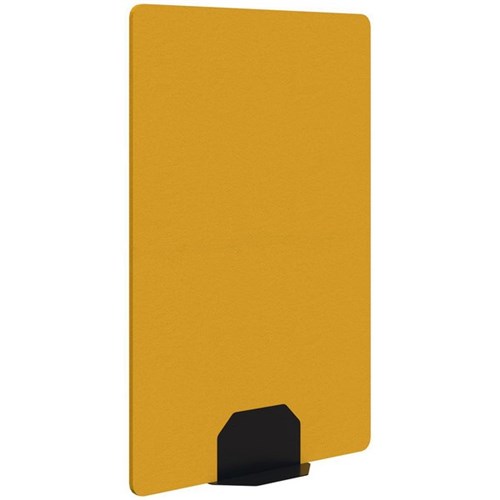 Sonic Acoustic Freestanding Screen 1200x1800mm Yellow