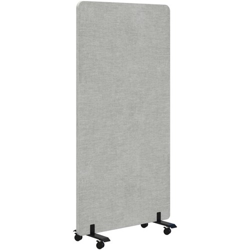 Edge Free-Standing Mobile Screen 900x1800mm Keylargo Zinc