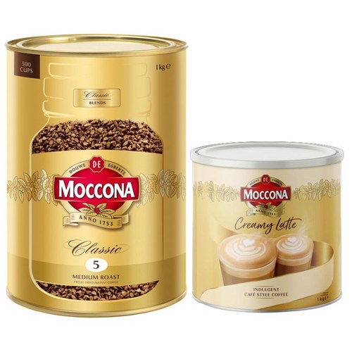 Moccona Classic Freeze Dried Instant Coffee Medium Roast 1kg