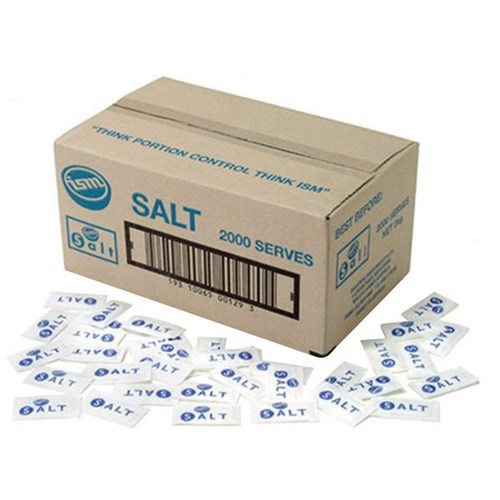 ISM Salt Sachets, Box of 2000