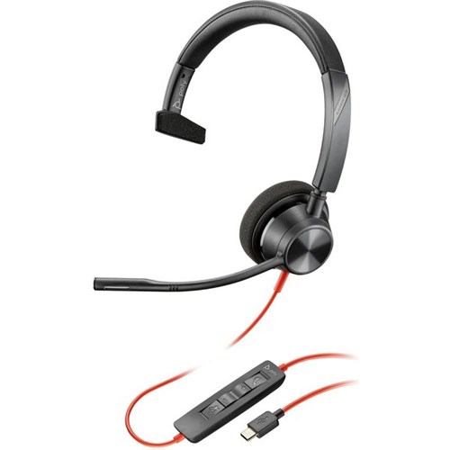 Poly Blackwire 3310 Mono USB-C Wired Headset