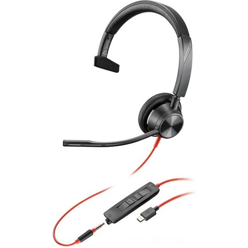 Poly Blackwire 3315 Mono USB-C Wired Headset