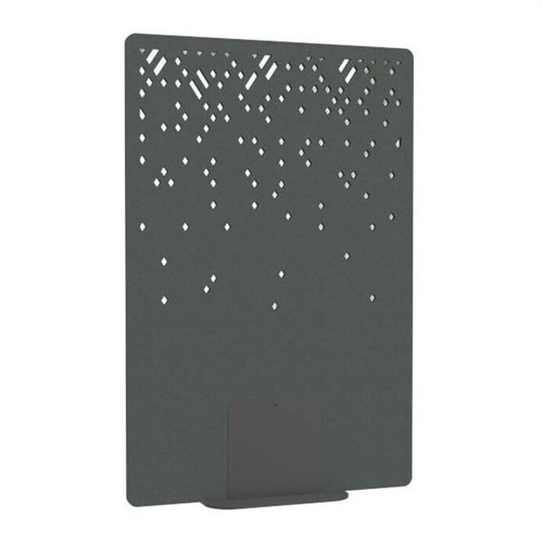 Satori Acoustic Divider Screen 1200x1800mm Blizzard Dark Grey