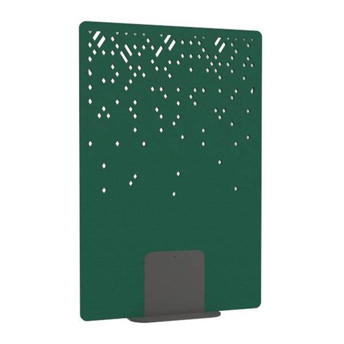 Satori Acoustic Divider Screen 1200x1800mm Blizzard Forest Green