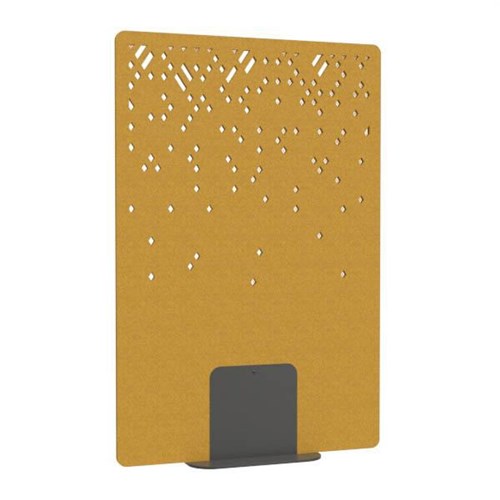 Satori Acoustic Divider Screen 1200x1800mm Blizzard Mustard