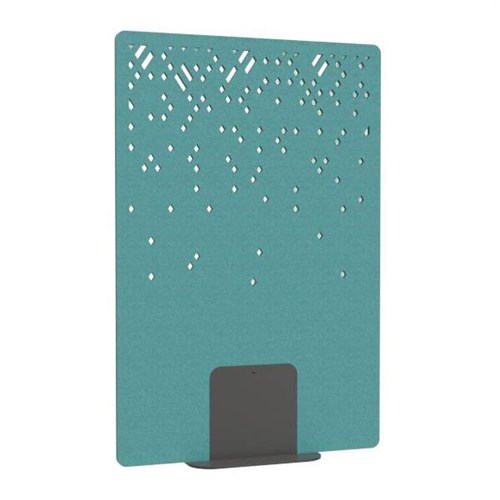 Satori Acoustic Divider Screen 1200x1800mm Blizzard Turquoise