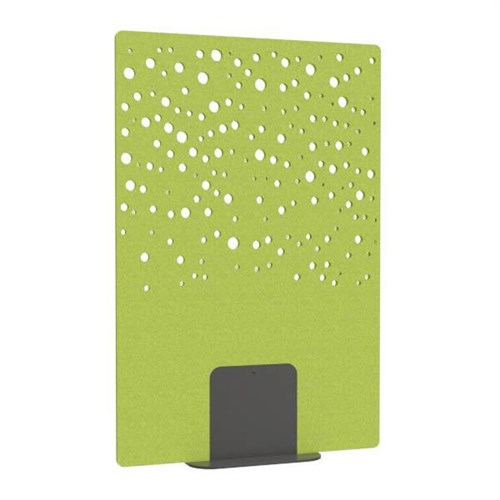 Satori Acoustic Divider Screen 1200x1800mm Bubbles Apple Green