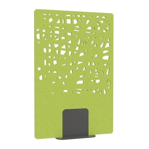 Satori Acoustic Divider Screen 1200x1800mm Cross Apple Green