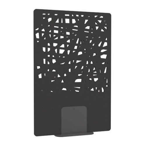 Satori Acoustic Divider Screen 1200x1800mm Cross Black