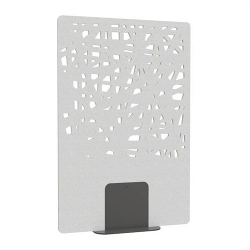 Satori Acoustic Divider Screen 1200x1800mm Cross White